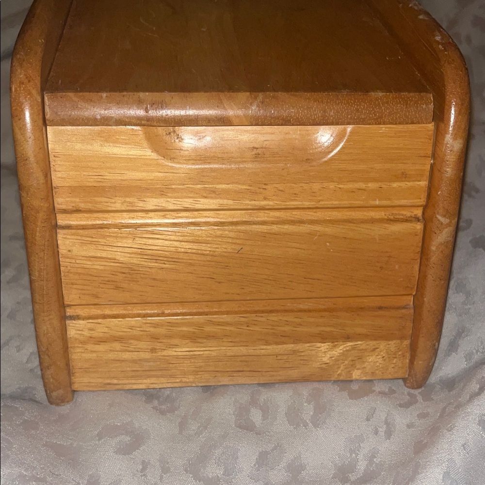 Wooden recipe Box